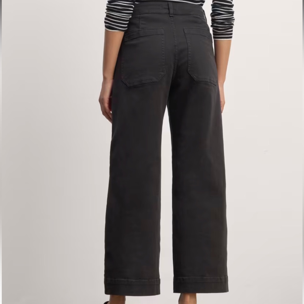 Everlane Black Flare Pants - Picture 2 of 7